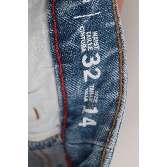 TOMMY JEANS SIZE 14 MOM JEAN DENIM BLUE NWT - Picture 11 of 11